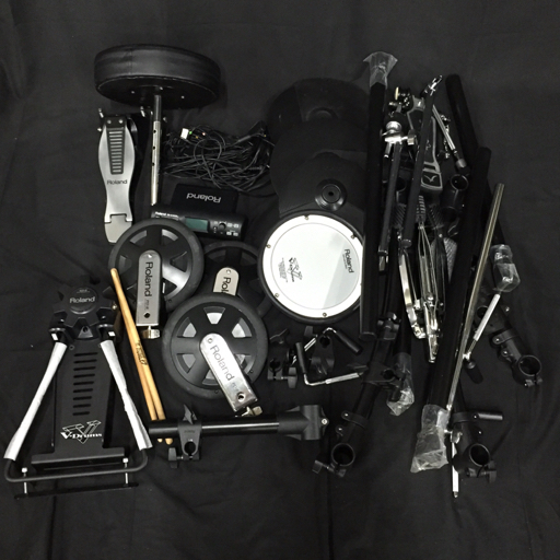 ローランド 電子ドラム TD-4 KD-8 PDX-8 PD-8 CY-5 FD-8 他 スローン スティック 等 まとめセット